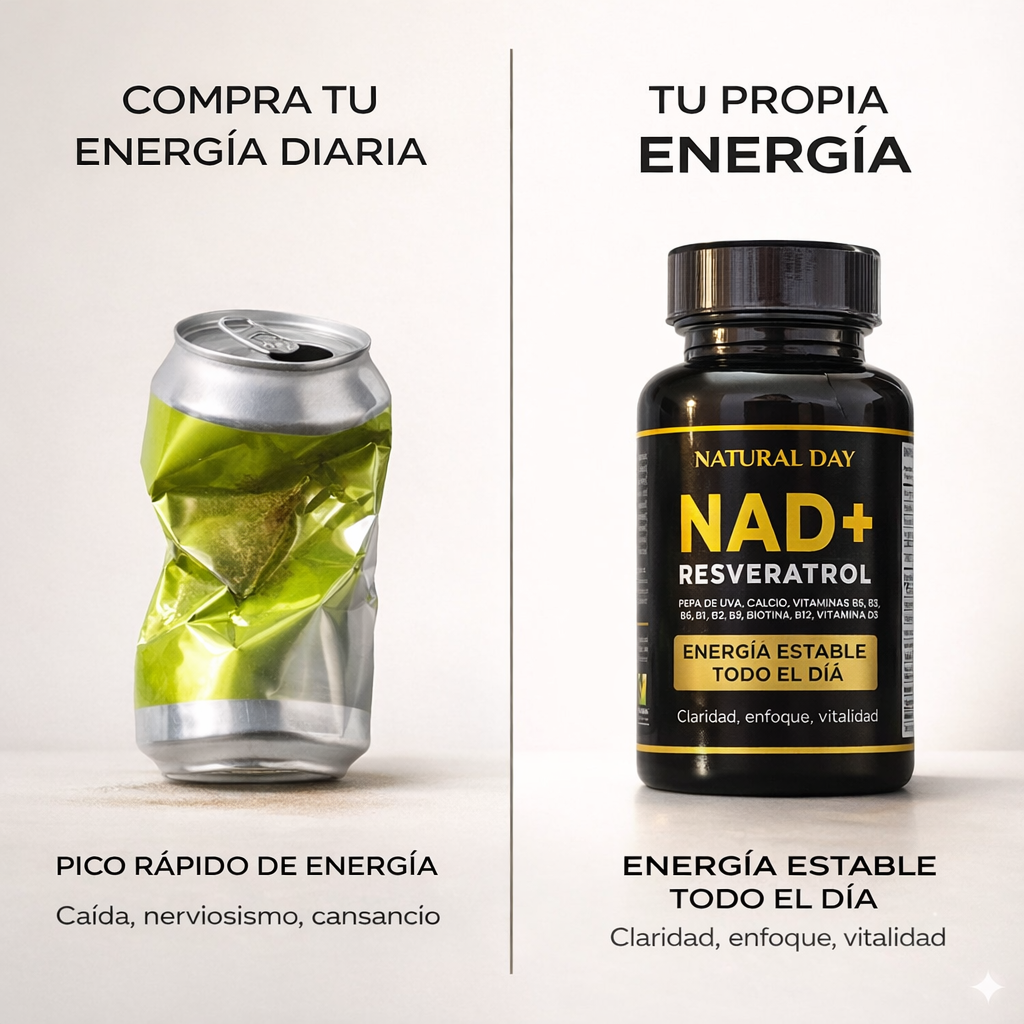 NAD+ Resveratrol |Tu Suplemento a diario