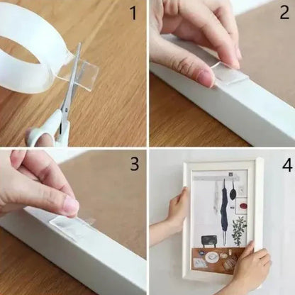 ✨ Cinta Nano La Solución para Fijar Sin Dañar 3X1 ✨ 15 mts Total