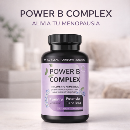 Power B Complex® Energía y Equilibrio Hormonal 💜