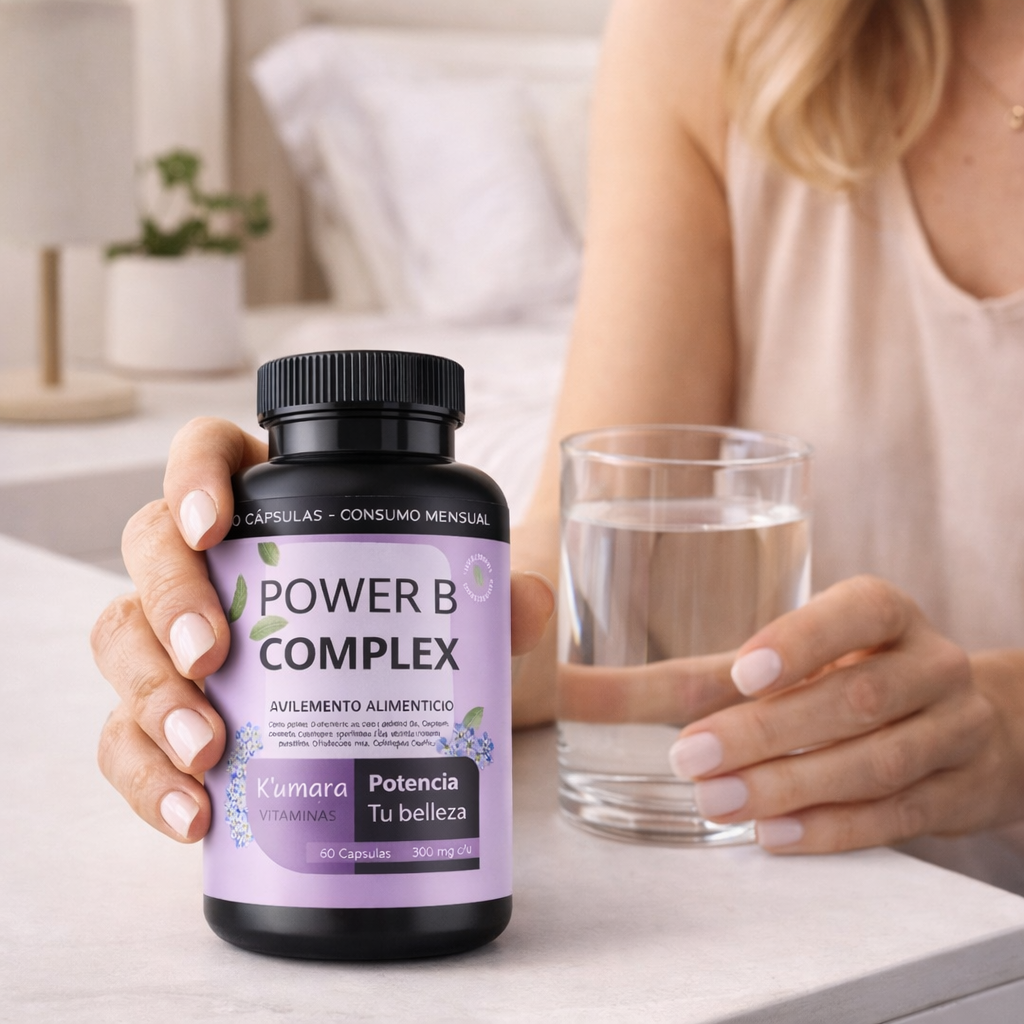 Power B Complex® Energía y Equilibrio Hormonal 💜