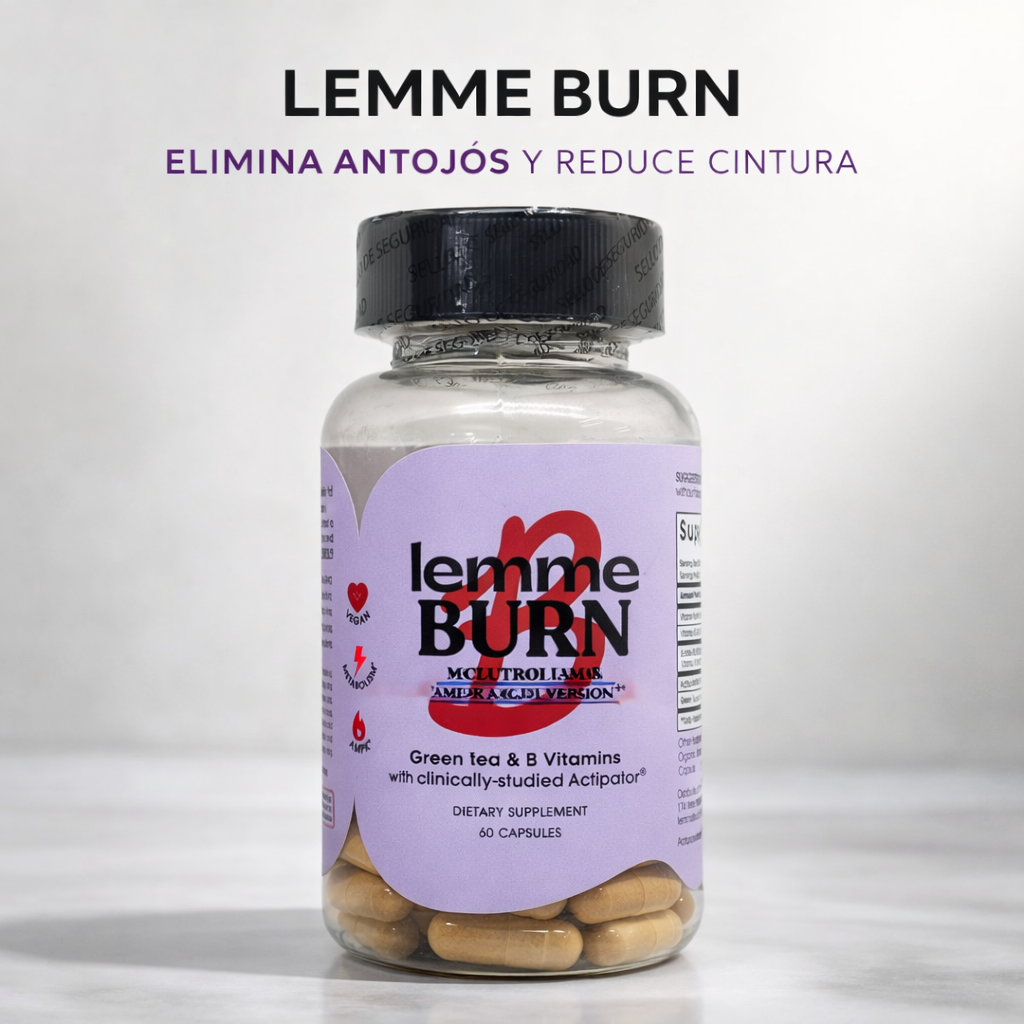 Lemme Burn | Controla antojos y activa metabolismo 🩷