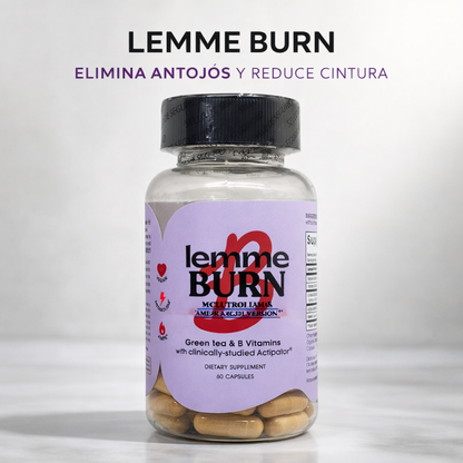 Lemme Burn | Controla antojos y activa metabolismo 🩷