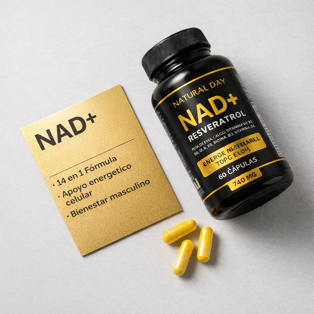 NAD+ Resveratrol |Tu Suplemento a diario