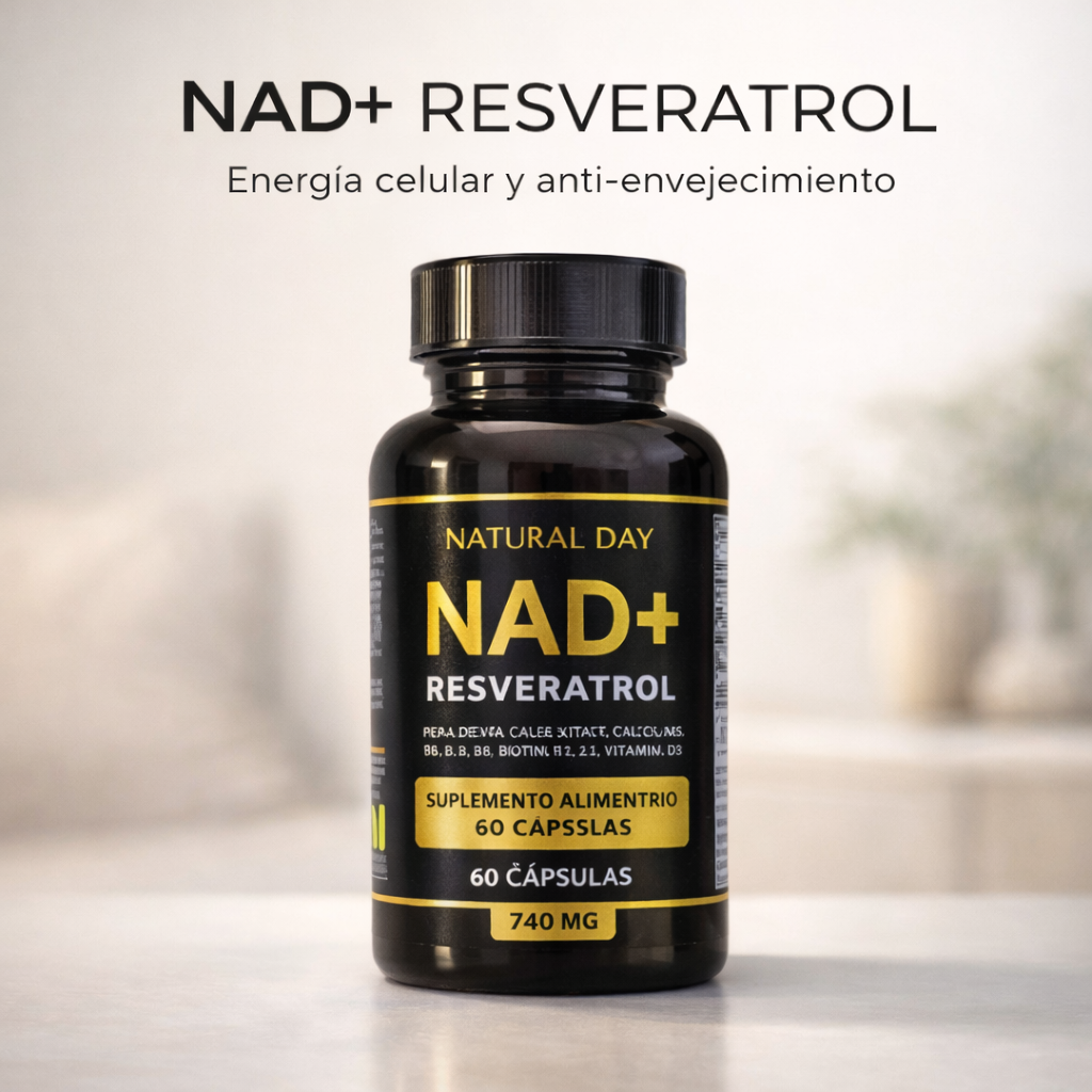 NAD+ Resveratrol |Tu Suplemento a diario