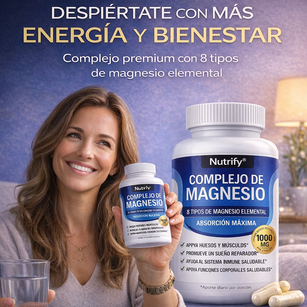 Complejo de Magnesio Premium – Pack 2x1 Edición Limitada 🧬