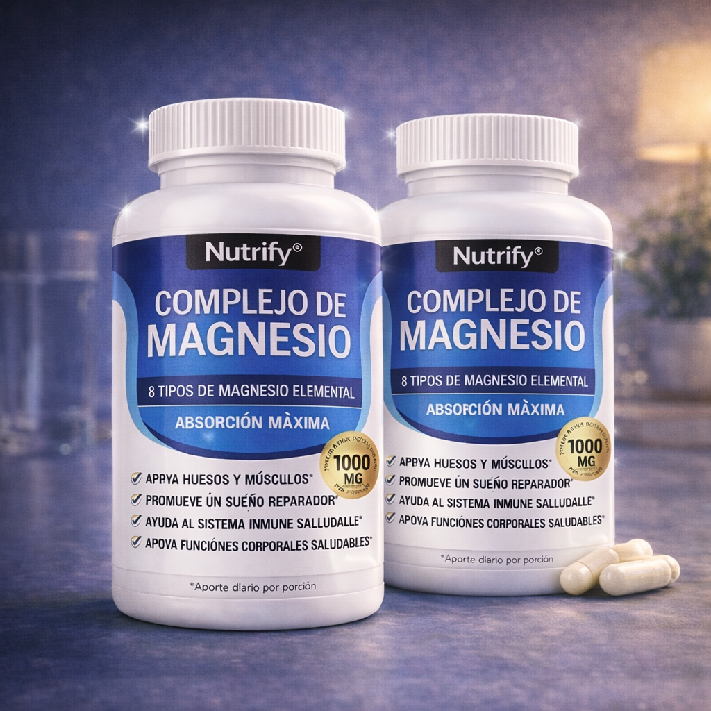 Complejo de Magnesio Premium – Pack 2x1 Edición Limitada 🧬