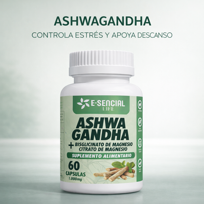 Ashwagandha® Equilibrio natural para tu mente y tu descanso 🌿