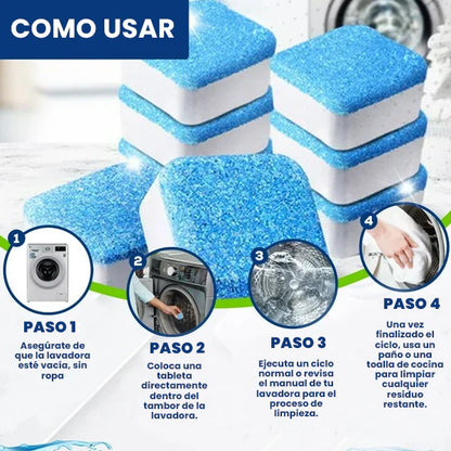 x24 Pastillas de Lavadora Premium Pro-Clean 💙