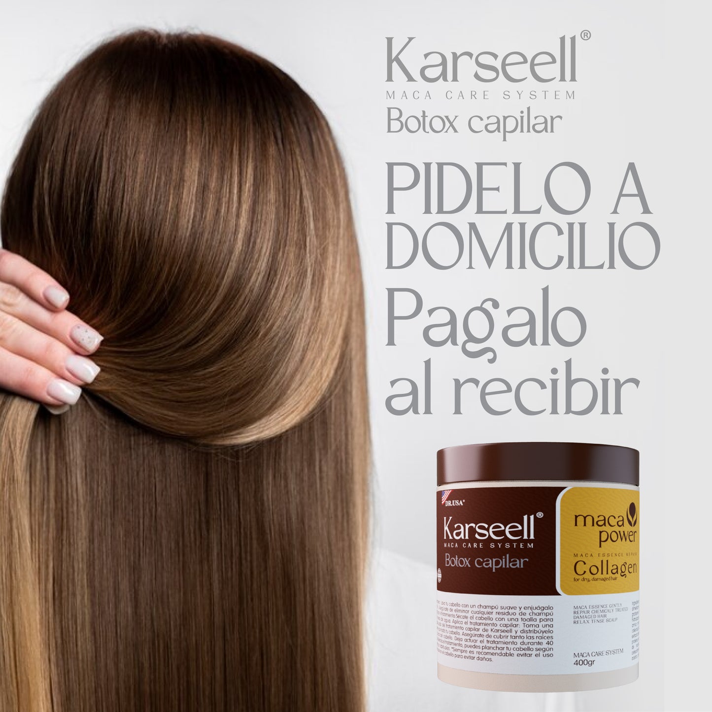 Karseell Flower Secret Pack x2 Cabello Sedoso 💛